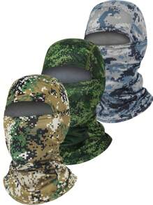 Ski Face Mask Balaclava, Windproof Balaclava Face Mask, UV Protection Ski Scarf, Suitable For Men/Workers,Summer,Beach,Holiday - Branches - View 3