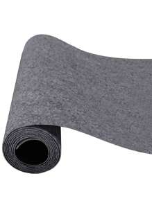 1pc Felt Shelf Liner, Quick Dry Waterproof Under Sink Mat Liner, Slip Resistant, Non-Adhesive, Absorbent Mats For Below Sinks, Durable Shelf Liners To Protect Cabinets - Grey - View 1