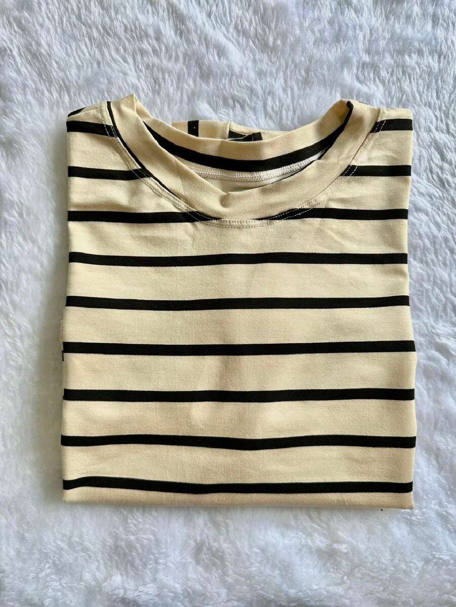 Women T-Shirts - 杏色 - 查看 1