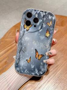 Đầy màu sắc Loại bướm Ốp lưng & bao da điện thoại Tương thích với iPhone iPhone 15 , iPhone 13/14/11 , TPU mềm Chống rơi Loại vỏ Với xs , Thẳng Cạnh , Màu sắc Bức tranh Đối với , A22 , A21S , , A52 , S22 , , , Redmi 10 , Redmi 4G , Redmi 11 Lite , A53 , TPU Chống rơi Ốp lưng & bao da điện thoại - Nhiều màu - Xem 1