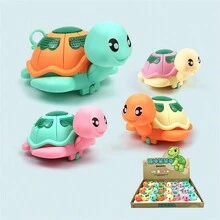 Brinquedo com Luz Led Brilhar Colorido a Corda Puxar - Multicolorido - Visão 3