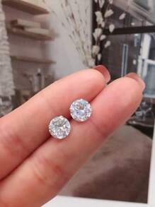 Men's Earrings - 銀色 - 查看 3