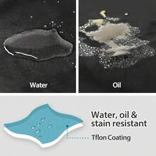 1pc Waiter Apron With 3 Pockets, Waterproof And Anti-Stain, Used In Hotel, Cafe, Pub, Catering Kitchen, Half-Length Apron In Black - Black - View 5