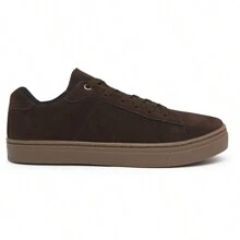 Men Sneakers - Xám và Nâu - Xem 7