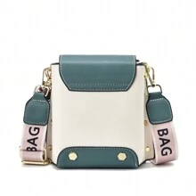 Mini Geometric Patterned Faux Pearl Embellished Women's Shoulder Bag Portable,Money,Cash White-Collar Workers,For Female,For Women College,Work, Business, Commute,Office,For Anniversary,For Birthday Gift,On Valentine Day Gift, Best Mother's Day Gift Ideas, Mother Day Gifts, Mom Gifts, Mommy's Essentials, Mommy Bag For Going Out