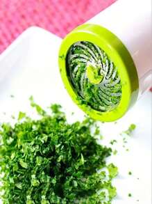 1台磨粉機,歐芹切碎機,香菜切碎機,不銹鋼香料研磨機,大蒜研磨機,香菜研磨機,蔬菜切割機,廚房工具,公寓必備品,廚房用品 - 彩色 - 查看 6