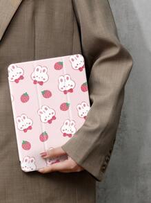 Süßer Anime Mädchen iPad Hülle kompatibel mit iPad 10.2 Zoll 2021/2020 iPad 9./8. Generation, kompatibel mit Samsung Galaxy/Ta Abdeckung, mit Stifthalter, unterstützt automatisches Ein-/Ausschalten beim Öffnen/Schließen - Verschiedenfarbig - Übersicht 3