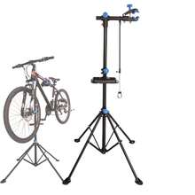 Bike Repair Stand | Shop Work Display Stand For Bicycle | Road Bicycle Rotatable Support For Garages, Repair Shop, Bicycle Exhibition, Bicycle Stores - Black - View 3