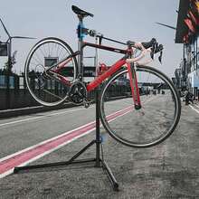 Bike Repair Stand | Shop Work Display Stand For Bicycle | Road Bicycle Rotatable Support For Garages, Repair Shop, Bicycle Exhibition, Bicycle Stores - Black - View 8