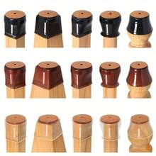 24 piezas Funda Universal para Silla y Mueble, Almohadilla Antideslizante y Silenciosa para Patas de Sillas con Fieltro para Reducción de Ruido