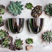 Flower Pots & Planters - 銀色 - 查看 1