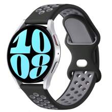 COOLIA 1入組矽膠運動錶帶，適用於Garmin Active5/Vivomove Trend/Vivoactive 5/Venu SQ2/Vivomove Sport/Venu 2 Plus/Approach S40/Forerunner 158/Forerunner 55/Venu/Venu SQ/Vivomove3/Vivoactive3 Music/VivoMove Luxe/VivoMove Style/Vivomove/Vivomove HR Sport/Vivoactive3/Vivoactive3 Music/Forerunner245/Forerunner245music/Forerunner645/Forerunner645music。適用於Galaxy Watch 6 5 4 Band 40mm 44mm/Galaxy Watch 6 4 Classic 43mm 47mm 46mm 42mm/Watch 5 Pro 45mm/Watch 3 Band，Active 2 Band。適用於Watch GT3 42mm/Watch GT2 42mm/Watch 2。適用於Honor Watch SE/Honor MagicWatch2 42mm。適用於Amazfit Active/GTR Mini/Bip3 Pro/Bip3/GTS4 Mini/GTS 3/GTS 2e/GTS 2mini/GTS 2/Pop Pro/Pop/BIP U/GTR 42MM/GTS/BIP/BIP Lite/Bip 1S/ZEPP E/GTS4/GTS4min。適用於其他20mm的男女手錶帶，大碼 - 20mm-Large - 查看 15