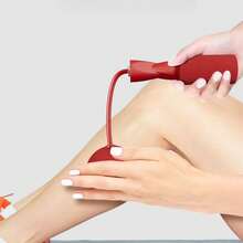 1 Set Of Red Jump Rope, Training Ropeless Skipping Rope For Fitness, Adjustable Weighted Cordless Jump Rope For Men Women Kids - Red - View 5