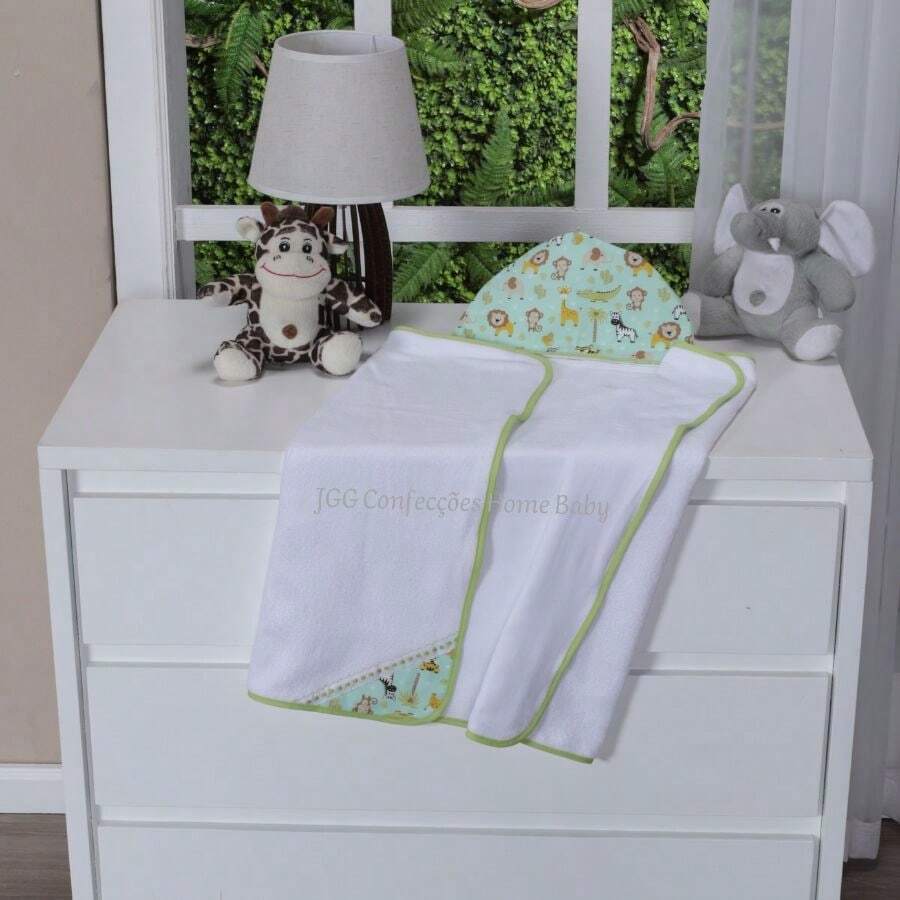 Kids' Bath Towels - màu xanh lá - Xem 1