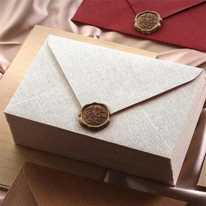 10pcs Window Envelopes For Letters DIY Handmade Gift Packaging Bag Wedding Party Invitation Card Cover Cash Envelope Stationery Back To School