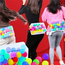 Jeu de boules de balancier - Jeu amusant pour la famille, pour l'intérieur et l'extérieur - Fournitures de fête pour mariage, anniversaire, anniversaire et vacances d'été, jouets de piscine convenant aux jeux de piscine, fête de piscine, jeux pour adultes convenant à Halloween/Noël/Thanksgiving