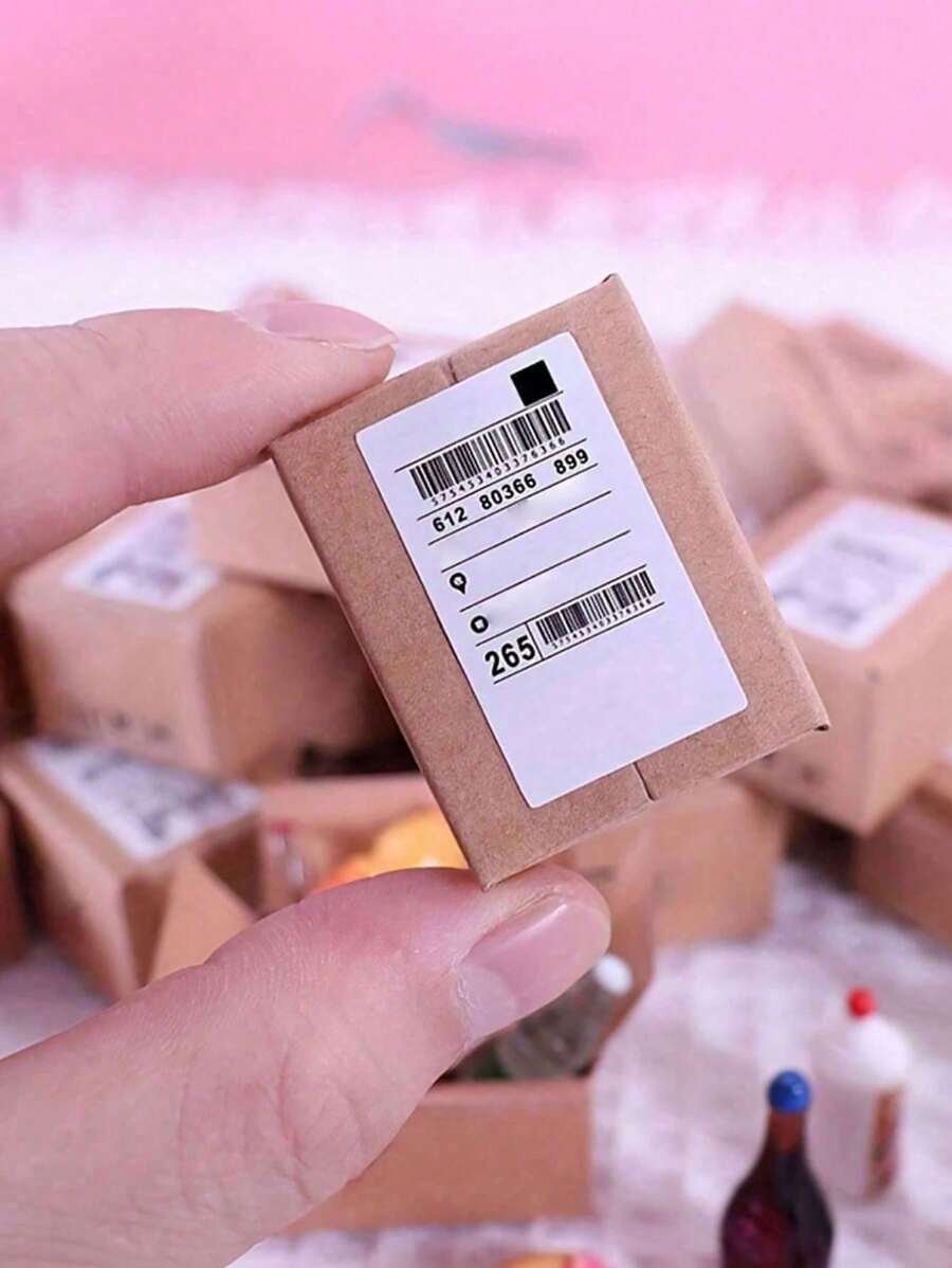 20-30 chiếc (Ngẫu nhiên) Chai thu nhỏ sáng tạo mới Đồ chơi giao hàng nhanh mini Đồ chơi trang trí bằng nhựa bất ngờ Đồ chơi nhỏ sáng tạo (Hộp chuyển phát nhanh mini 510 chiếc + Chai nhỏ 1520 chiếc)