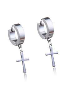 Men's Earrings - Bạc - Xem 3