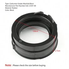 Botón de admisión del soporte del carburador para YZ426F WR400F 2000-2002 WR426F