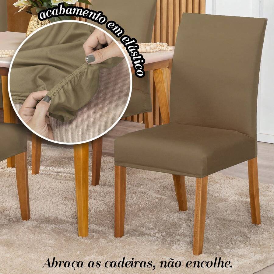 Chair Covers - Hazelnut - View 1