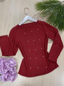 Women T-Shirts - Red - View 1