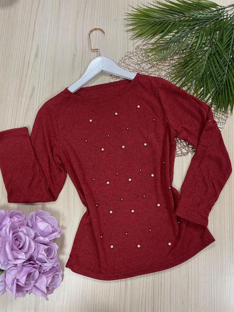 Women T-Shirts - Red - View 1