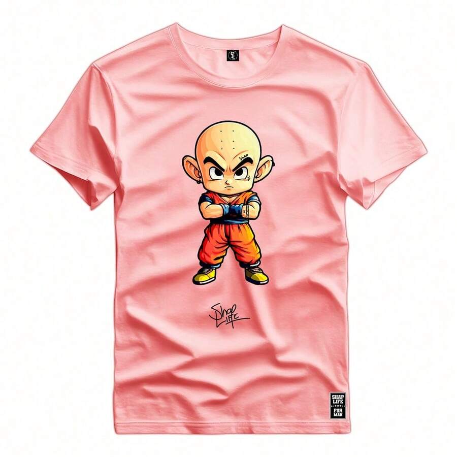 Men T-Shirts - 粉色 - 查看 1