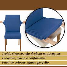 Chair Covers - Turquoise - View 3