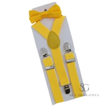 Kids Belts & Suspenders - Màu vàng - Xem 3