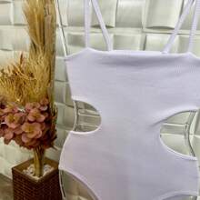 Women Bodysuits - White - View 2