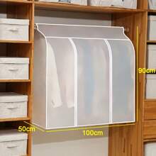 Fundas para ropa, bolsa, organizador, almacenamiento - Blanco - Ver 1