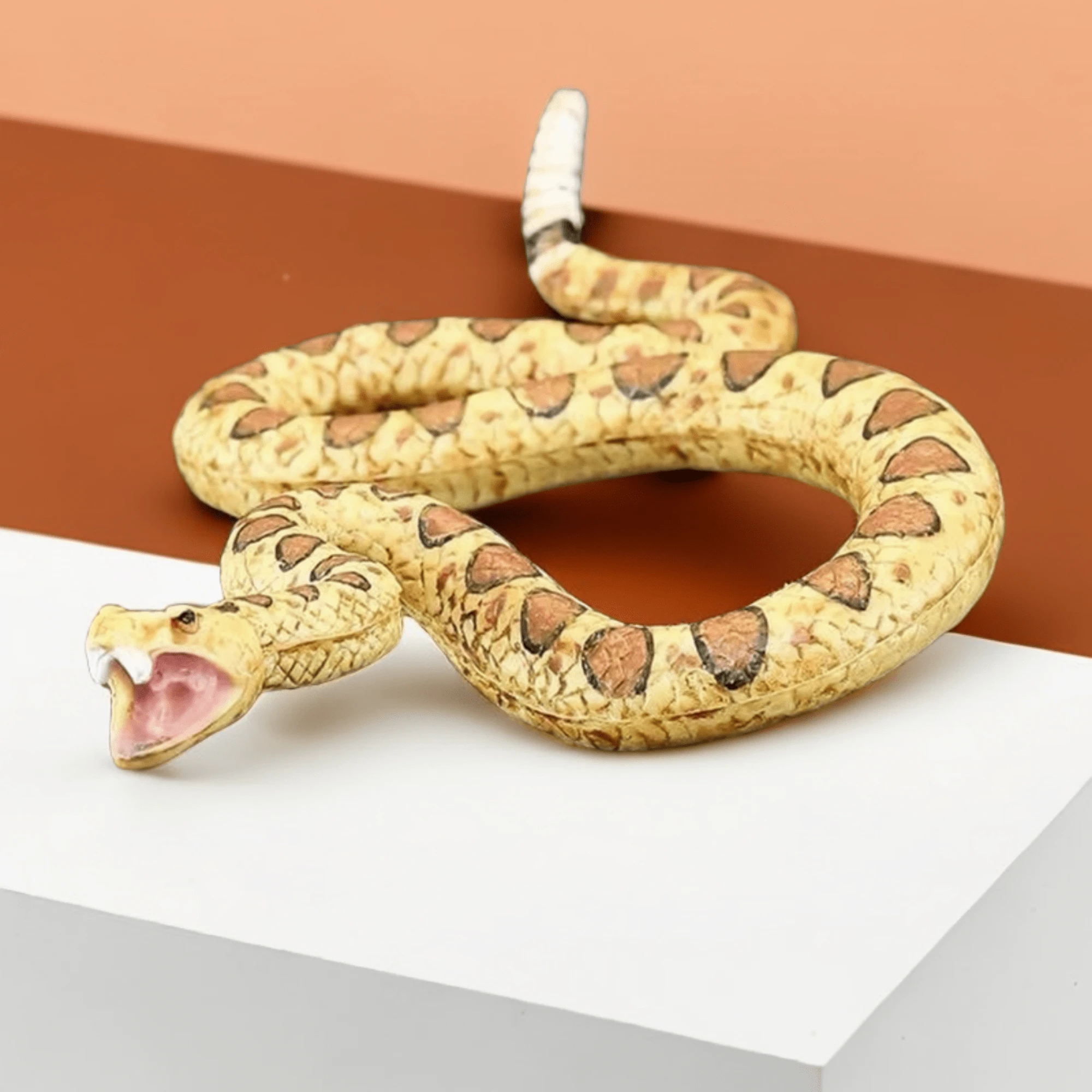 Realistic Miniature Rattlesnake Figure For Display | SHEIN