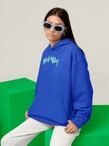 Men Sweatshirts - 寶藍色 - 查看 5