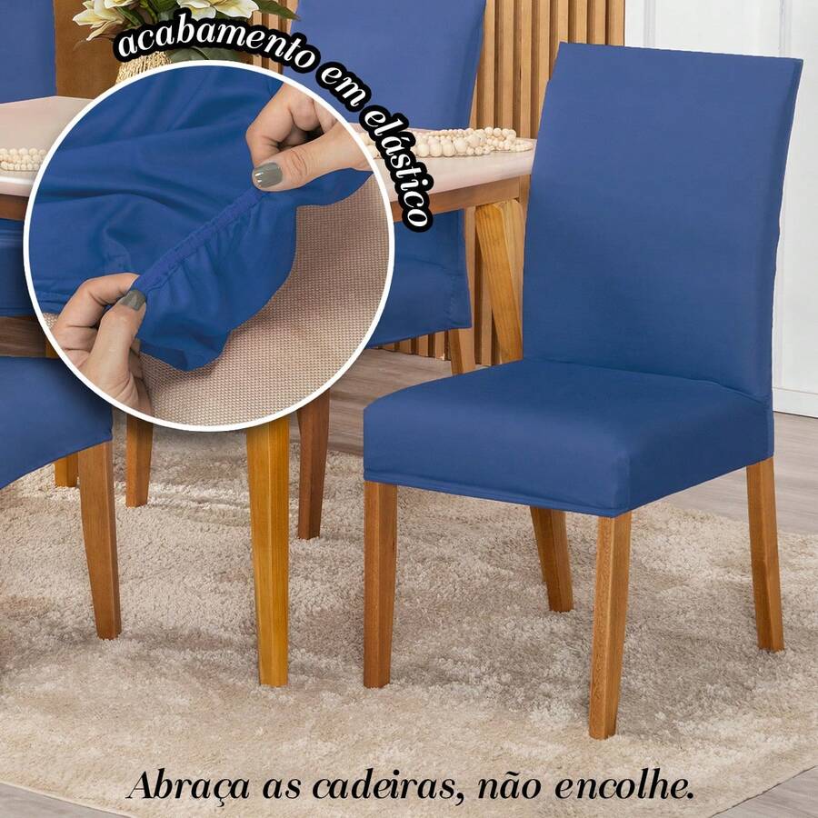 Chair Covers - Turquoise - View 1