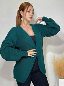 Women Coats - Màu xanh lá cây đậm - Xem 2