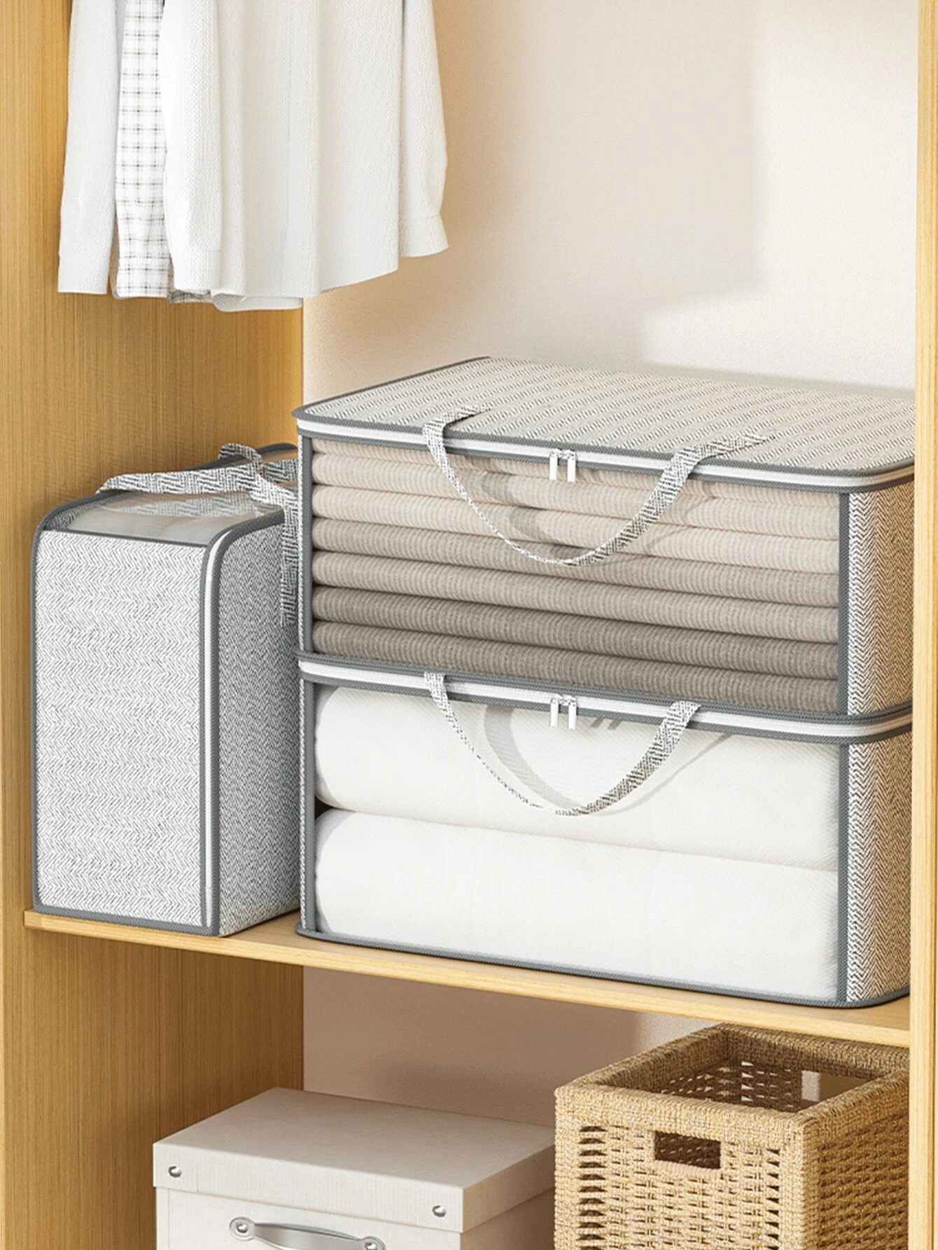 Bolsa Compressora Para Edredom Easortm - Organizador De Roupas De Cama Com Economia De Espaço