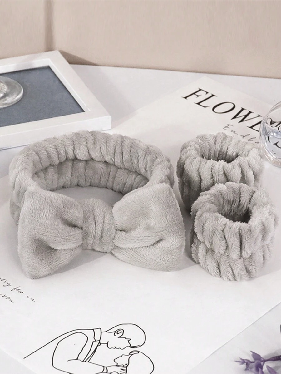 1/2/3 chiếc, Băng đô spa mềm mại dùng để chăm sóc da, Băng đô trang điểm phồng, Vòng đeo tay rửa mặt thấm hút, Giá đỡ tóc bằng vải nỉ san hô chống trượt, Phụ kiện tóc nơ dễ thương, Dây buộc tóc đuôi ngựa dày không đường may, Dây buộc tóc chun, Đồ dùng cần thiết cho ngày tựu trường, Phụ kiện hóa trang Halloween vui nhộn, Vật dụng du lịch thiết yếu dùng hàng ngày và tóc tập yoga