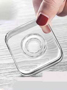 2PCS Nano Sticker Car Mobile Phone Holder, Universal Support Stand With Advanced Technology, Air Vent Mounted Traceless Suction Cup Style For Automobile - White - View 6