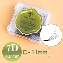 SONG LASHES 3D To 7D  Premade Fans Pointy Base Sharp Thin Root Premade Fans For Sallash Clusters,Eyelash Clusters,Individual Eyelashes,Lashes,Fake Lashes - C - View 30
