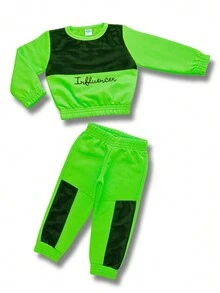 Young Girls Sets - màu xanh lá - Xem 2