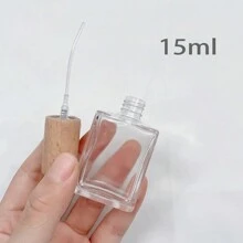 1 Miếng Đơn giản Trong suốt Bằng gỗ Che phủ Chai xịt nước hoa , Ly Chai Đối với Lưu trữ Chất lỏng Như Trang điểm Nước , Kem dưỡng da , Rượu  , , Nước hoa , Qủa tặng Lưu trữ , Trưng bày , bao bì Chai , Du lịch Có thể mang đi Mỹ phẩm Chai lưu trữ - Nhiều màu - Xem 5