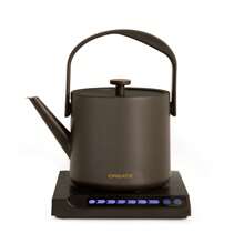 Electric Water Kettle 0.5 L With Adjustable Temperature - HATTORI - Black - View 1