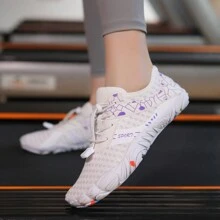 1 đôi giày thể thao dưới nước nhanh khô dành cho nữ, thích hợp cho các hoạt động ngoài trời và tập thể dục. - trắng - Xem 6