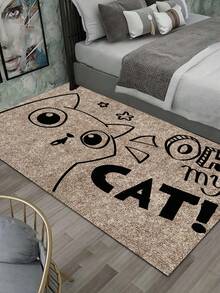 1入組波西米亞風格加厚毛氈地墊，搭配防滑底部，適用於客廳、臥室、浴室、門口，柔軟、厚實、減緩疲勞，大型防滑設計，機洗可清洗地毯，完美的高雅家居裝飾 - 彩色 - 查看 2