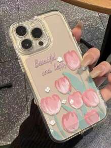 镜面手机壳 1 件装 直边穿孔彩色喷绘 TPU 防震软壳 兼容 ;兼容 Galaxy S22 / 兼容 Galaxy A13 4G / 兼容 Galaxy A52 / A52s 5G;兼容 Redmi Note 11 / 11 Lite - 彩色 - 查看 4