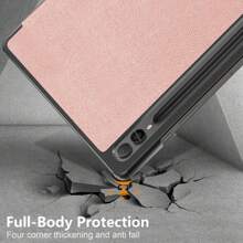 USTIYA Funda para Galaxy Tab S9 11 Pulgadas 2023,Compatible con Samsung Tab S9 Case Uso Rudo Carcasa Protectora con S Pen Soporte y Pantalla multiángulo - Rosa - Ver 6