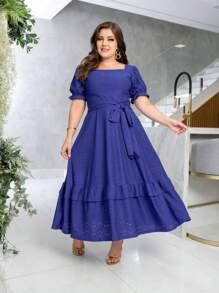 Women Dresses - 藍色 - 查看 1