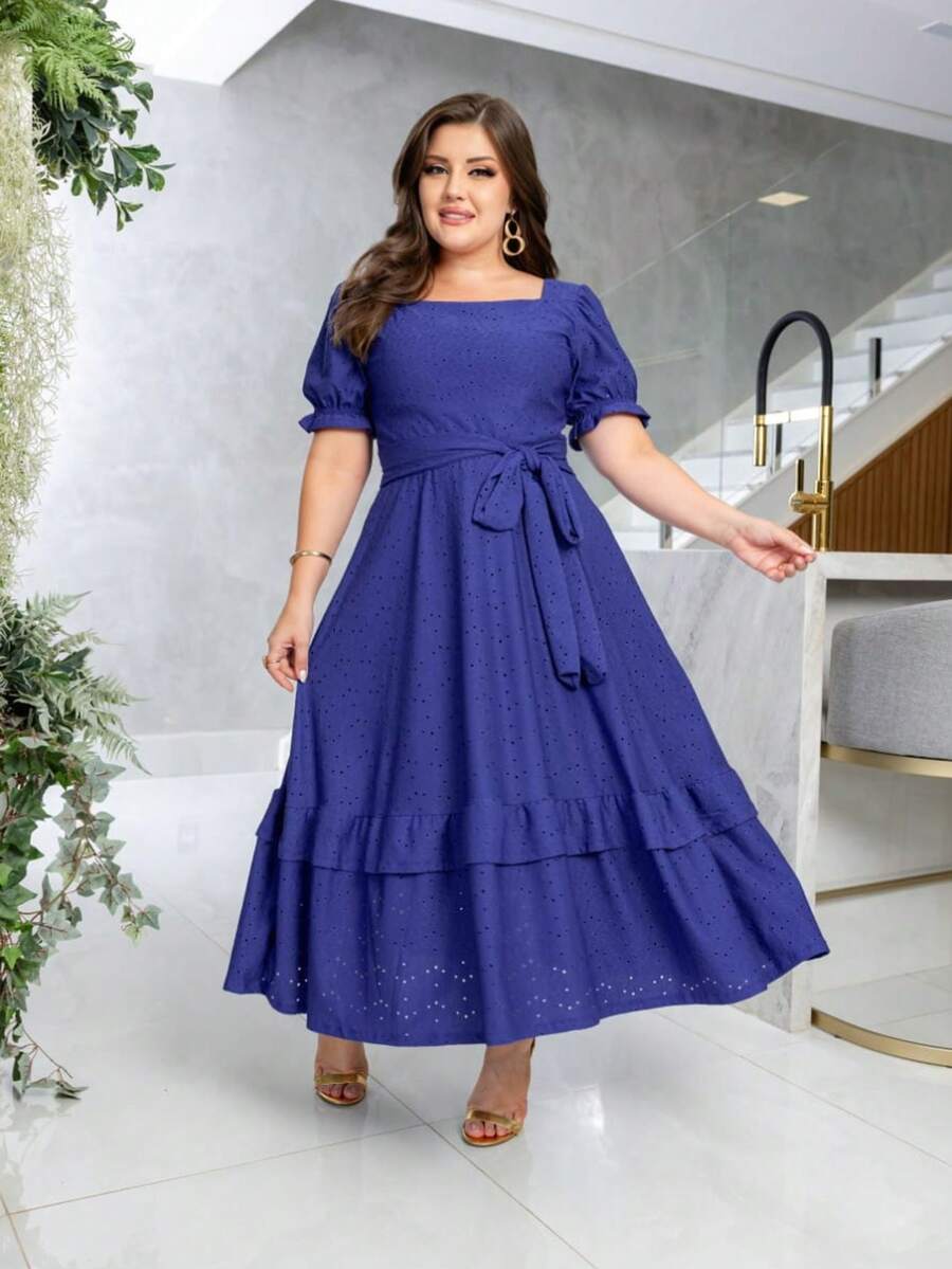 Women Dresses - 藍色 - 查看 1