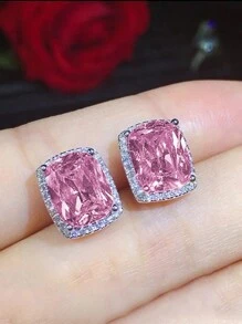 MOONSO Pendientes elegantes y lujosos de moda, con un atractivo altamente, ideales para regalos en festivales y aniversarios, decoraciones de fiesta y vestirse, con un brillo y brillo extremos, aretes y accesorios para los oídos