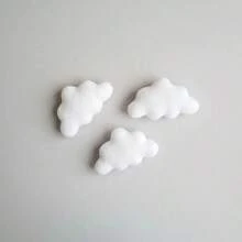 Accesorii pentru recuzita fotografiei nou-născuților, baloane lucrate manual, nor, studio, decorațiuni foto pentru bebeluși, accesoriu pentru ședințe foto pentru bebeluși, decorațiuni familiale pentru petrecere de baby shower, cadouri de Paște, lucruri pentru fete/băieți - alb - Vizualizare 4